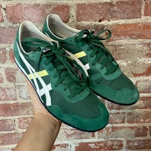 Onitsuka Tiger Serrano Shoes  'WhiteGreen' D109L -300